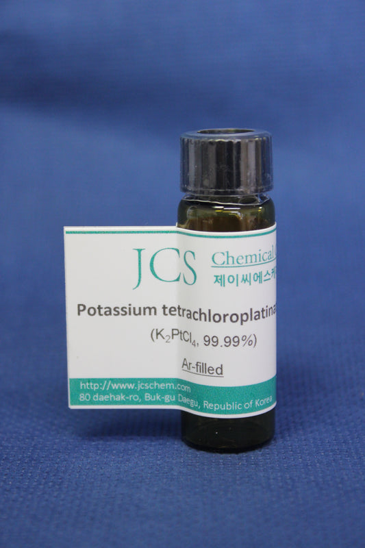 Potassium tetrachloroplatinate (K2PtCl4, >99.9%)